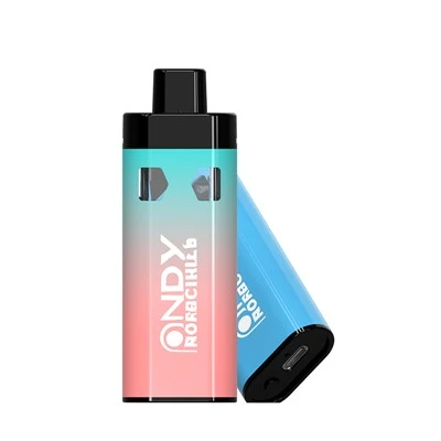 2.0 ml ダブルフレーバーカスタマイズされたブランドロゴ OEM デザインライブ樹脂ダイヤモンド濃厚オイル 2 チャンバーポストレスバー使い捨て電子タバコ Vape