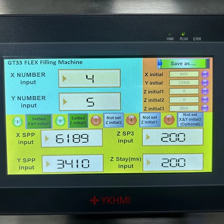Three Different Strains Filling Oil Machine
